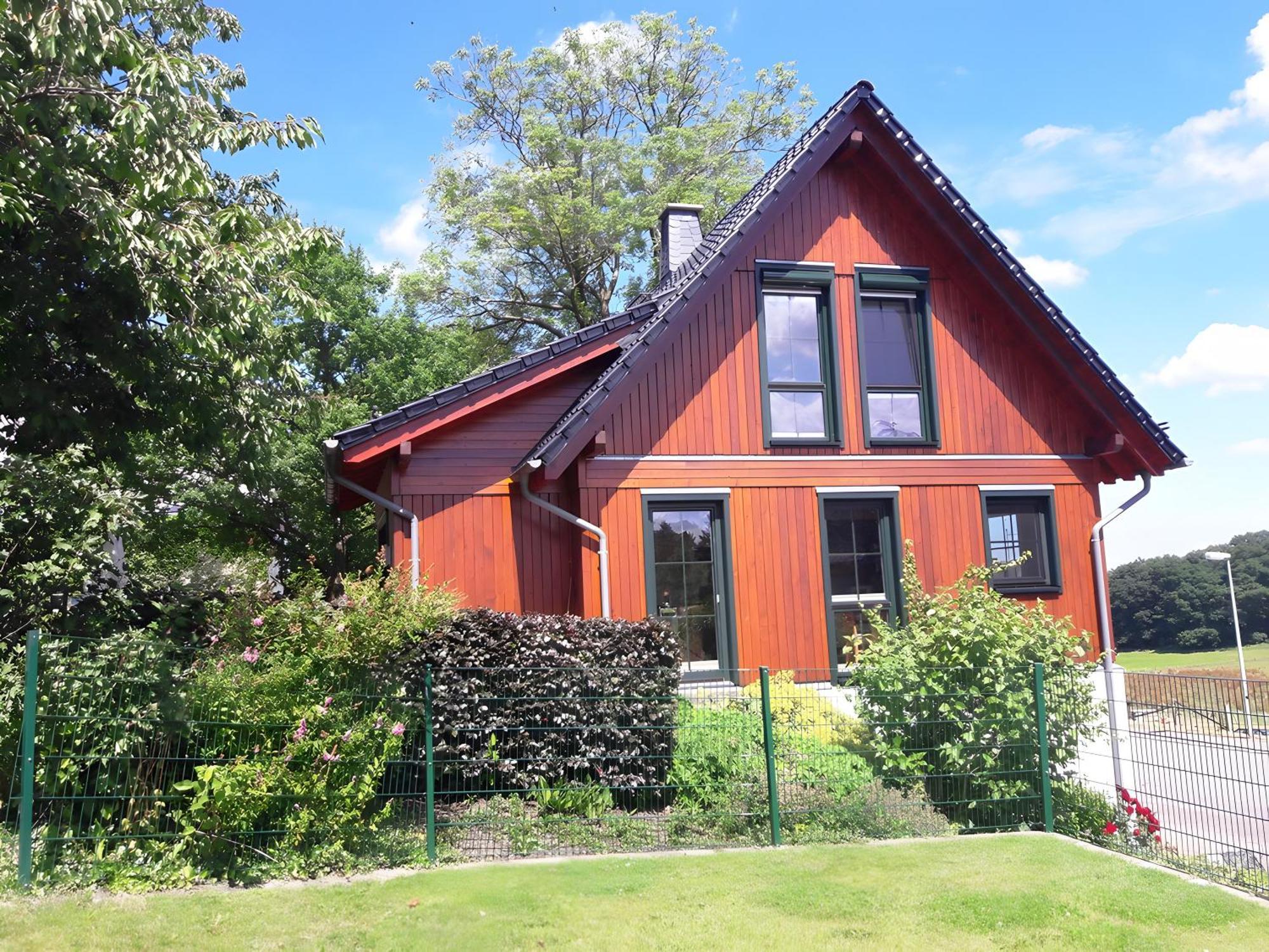 Ferienhaus Wasserfall Bestwig Bagian luar foto
